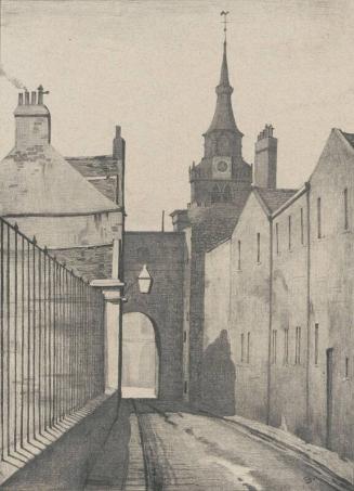 Old Tolbooth, From Lodge Walk