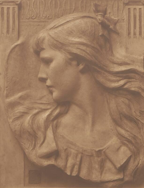 Plaster Maquette for 'Hannah Findlay' Medallion