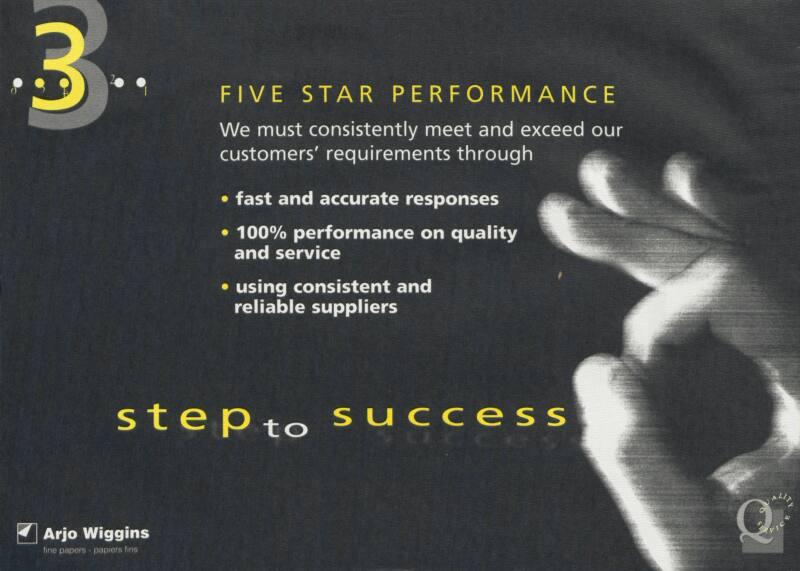 "Step to Success 3 - Five Star Performance" Print