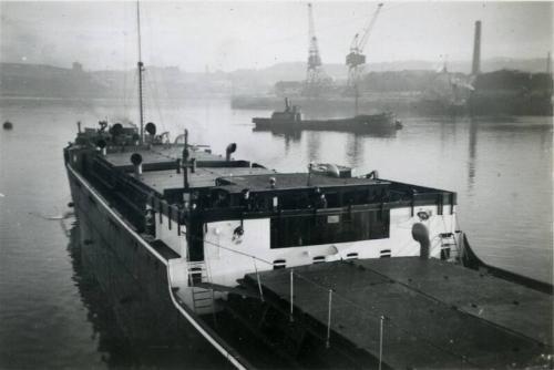 Black and White Photograph in album of collier 'Dame Caroline Haslett'