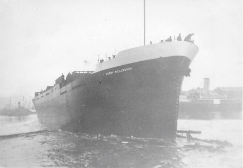 Black and White Photograph in album of collier 'Harry Richardson'