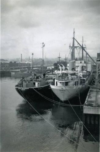 Black and White Photograph in album of collier 'Harry Richardson'