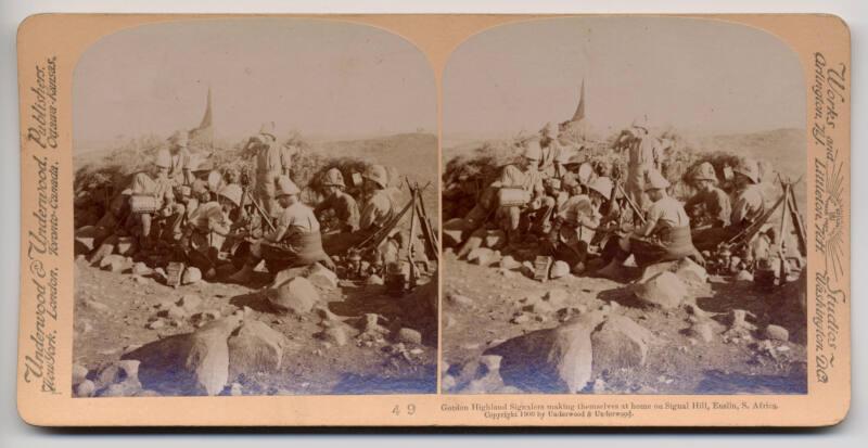 Boer War Stereogram