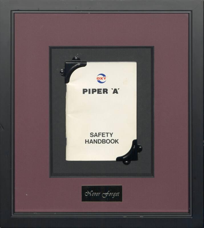 Piper Alpha Memory box