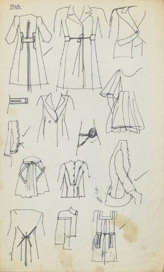 Multidrawing of Coats and Skirts