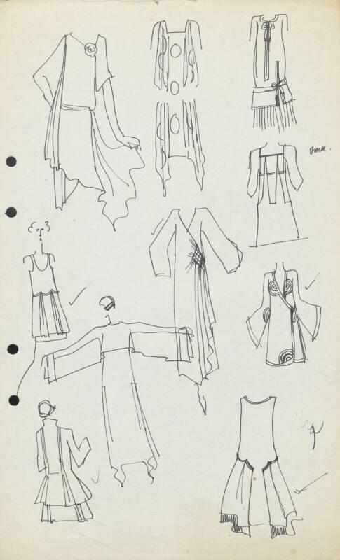 Multidrawing of Dresses