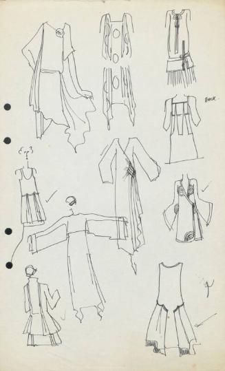 Multidrawing of Dresses