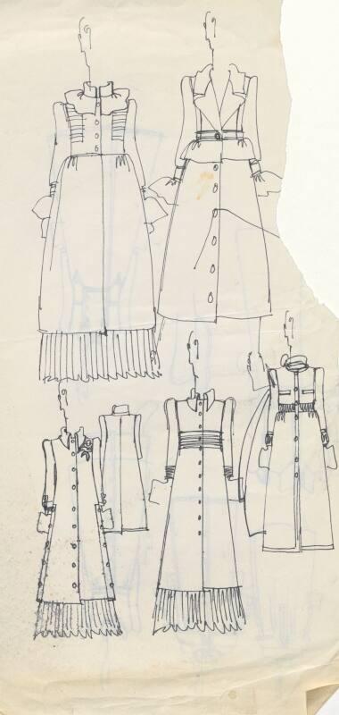 Multidrawing of Coat Designs