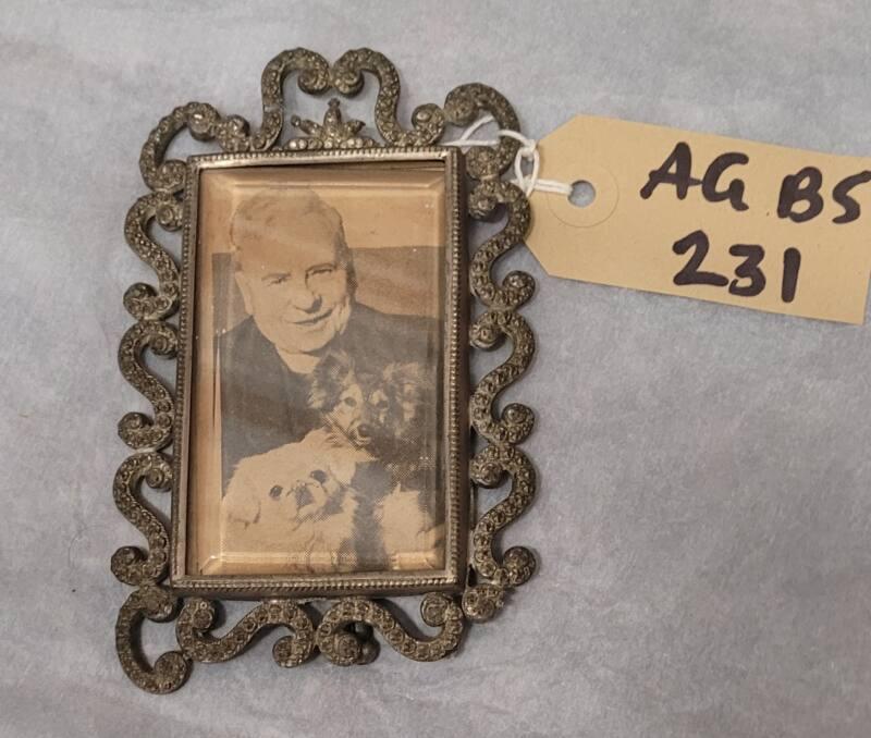 Framed Photograph of Canon Andrew Grant