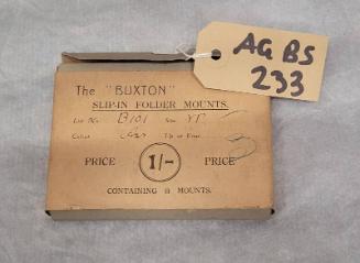 Buxton Slip In Folder Photo Mounts 