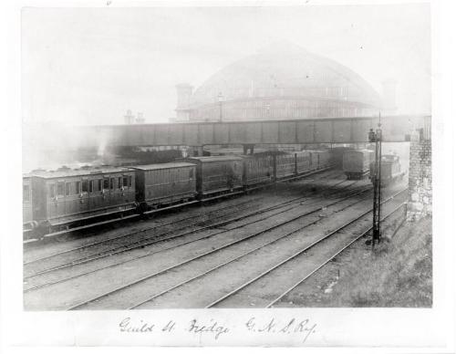 Iron Bridge Over Railway at Guild Street