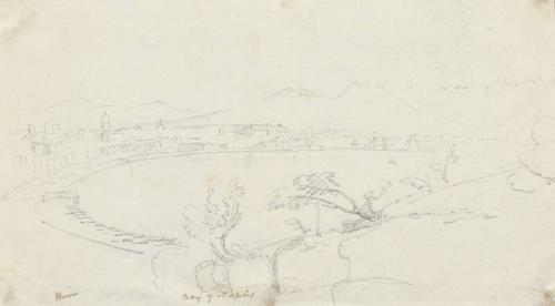 Bay of Naples - One of 91 Sketches of France, Italy & Greece