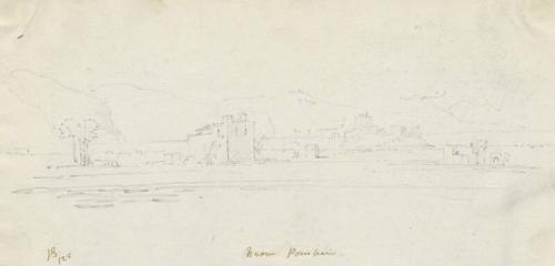 Two Views from Pompeii - One of 91 Sketches of France, Italy & Greece