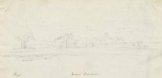 Two Views from Pompeii - One of 91 Sketches of France, Italy & Greece