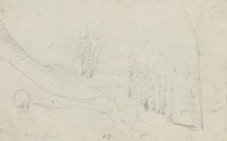 Near Pompeii - One of 91 Sketches of France, Italy & Greece