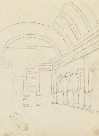 Temple of Diana, Nimes - One of 91 Sketches of France, Italy & Greece