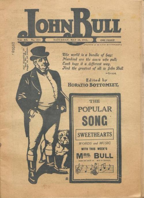 John Bull Magazine, 18 May 1912