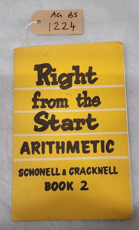 "Right From The Start Arithmetic, Book 2"