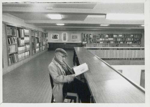 McBey Room: view of balcony from staircase