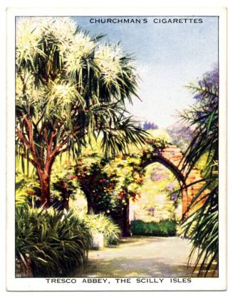 'Holidays in Britain' Churchman Cigarette Card - The Scilly Isles