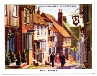 'Holidays in Britain' Churchman Cigarette Card - Rye, Sussex