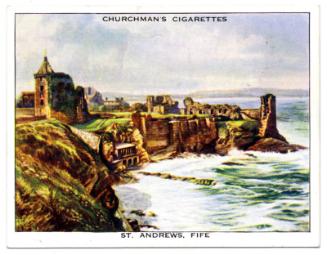 'Holidays in Britain' Churchman Cigarette Card - St Andrews, Fife