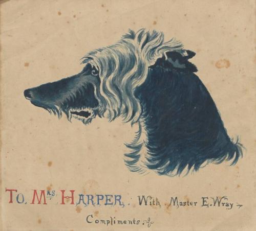 Drawing Of Dog's Head