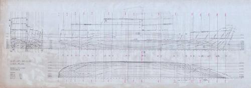 Hebrides (910), Clansman (911) & Columba (912) - Lines Plan