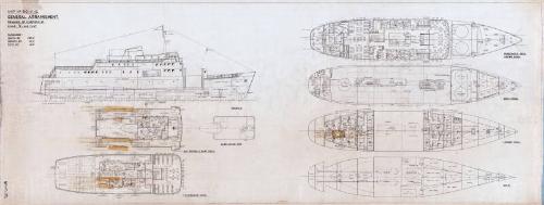 Hebrides (910), Clansman (911) & Columba (912) - General Arrangement