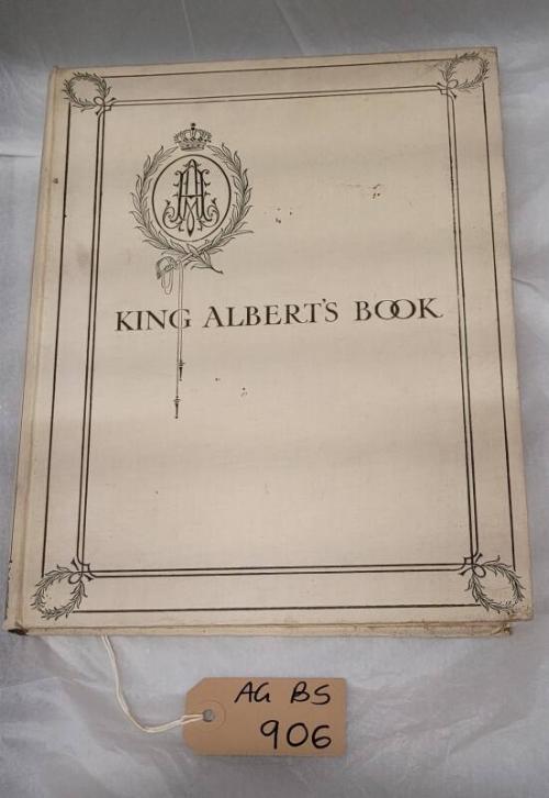 "King Albert's Book: A Tribute to the Belgian King" Book