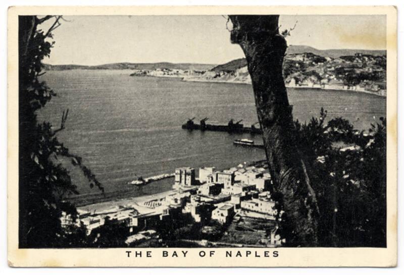 'Round Europe' Wills Cigarette Card - Naples