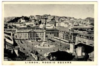 'Round Europe' Wills Cigarette Card - Lisbon