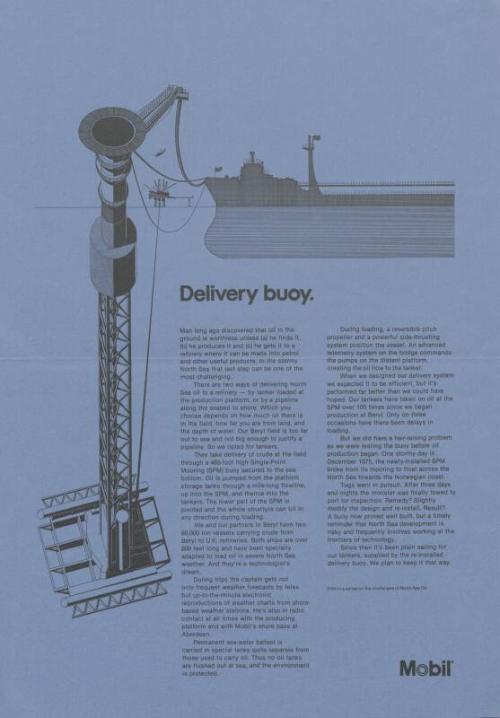 Delivery buoy