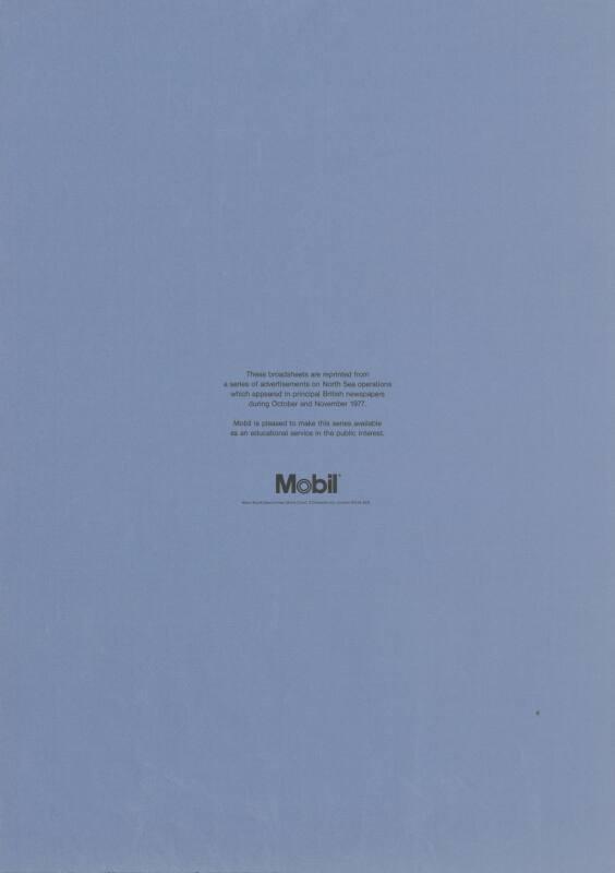 Cover sheet for Mobil posters