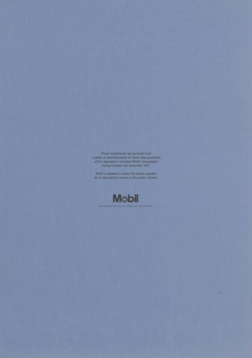 Cover sheet for Mobil posters