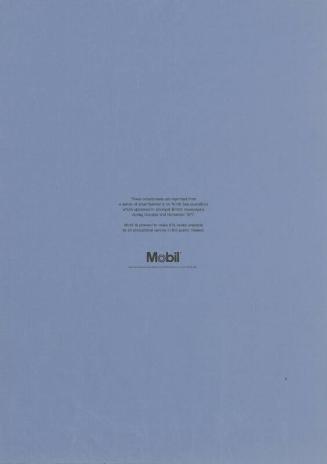 Cover sheet for Mobil posters