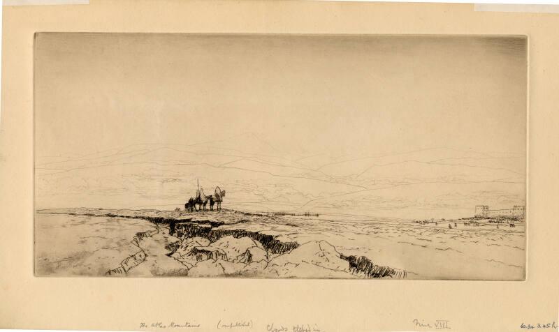 The Atlas Mountains by James McBey