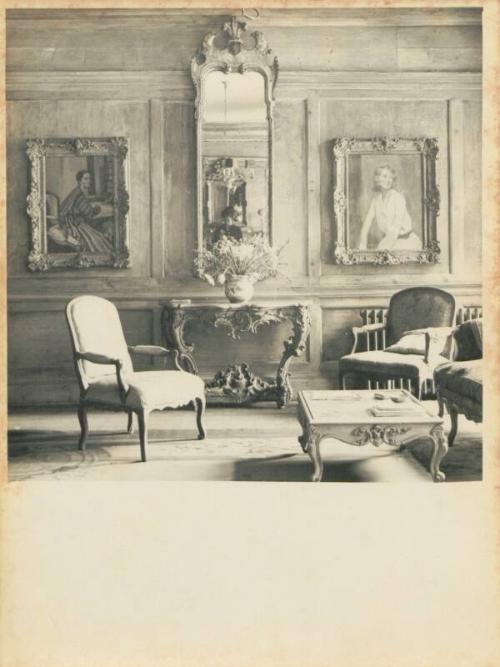 Interior of Holland Park, Drawing Room
