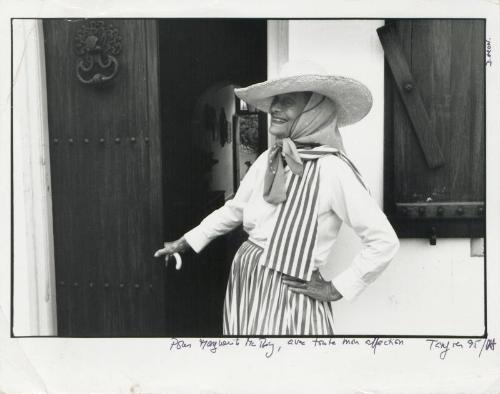 Photographic portrait, Marguerite McBey by D Aron