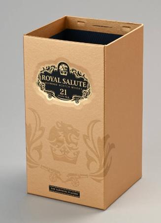 Royal Salute Blended Scotch Whisky 21 Years Old - The Sapphire Flagon Sample Gift Box