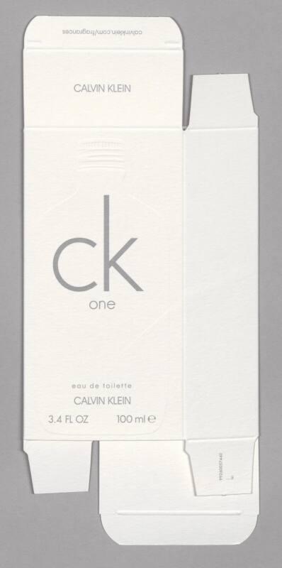 CK One 100ml White Sample Box