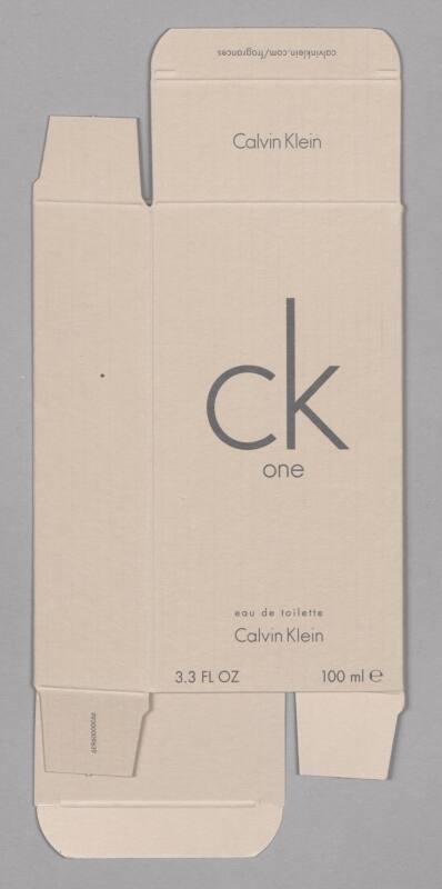 CK One 100ml Beige Sample Box