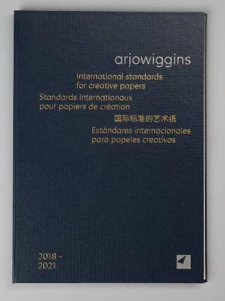 "International Standards For Creative Papers 2018 - 2021" Catalogue Of Samples