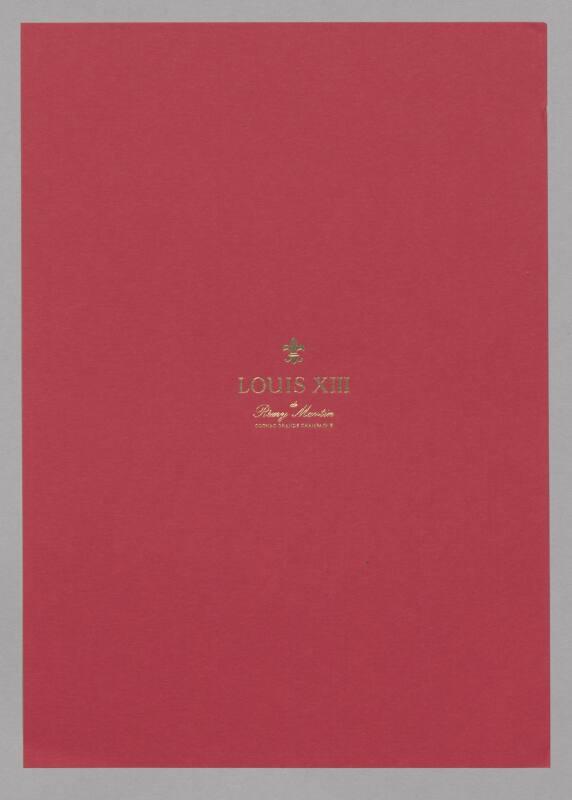 Louis XIII de Remy Martin Cognac Grande Champagne Sample Paper