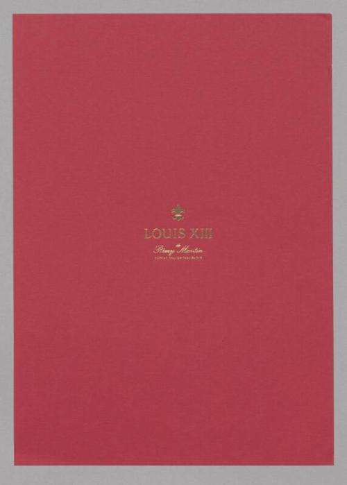 Louis XIII de Remy Martin Cognac Grande Champagne Sample Paper