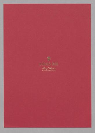 Louis XIII de Remy Martin Cognac Grande Champagne Sample Paper