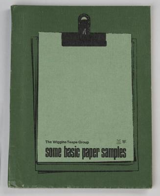 "Some Basic Paper Samples" Booklet Of Samples