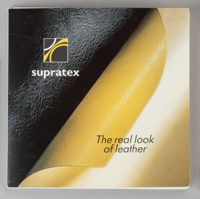 "Supratex - The Real Look Of Leather" Booklet Of Samples