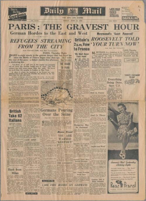 Daily Mail - 14 June 1940