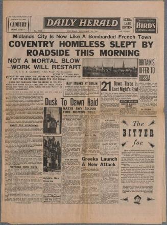 Daily Herald - 16 November 1940